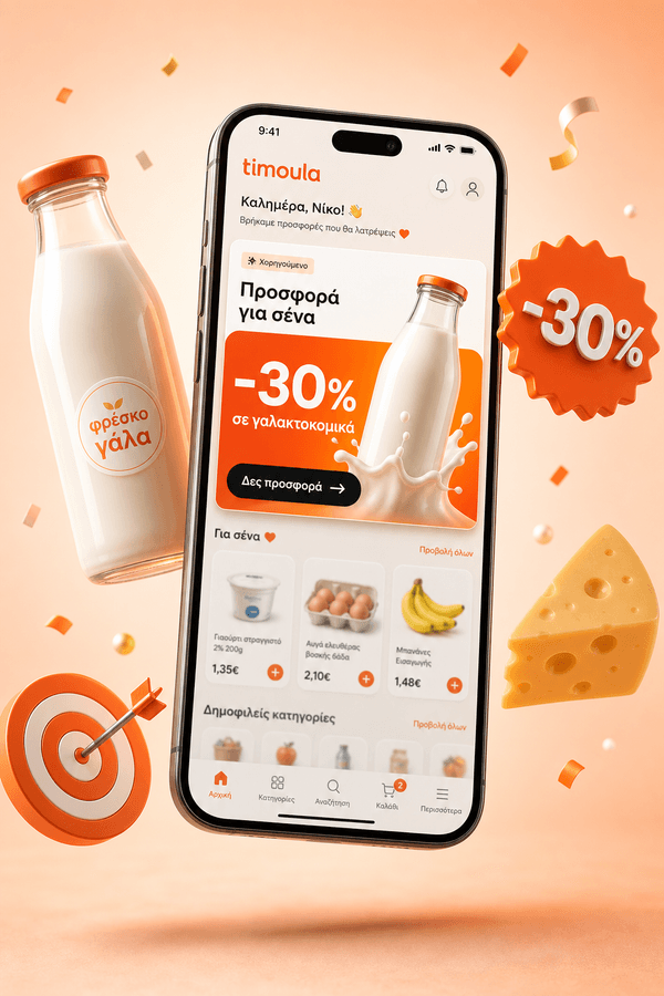 Illustration: sponsored personalized offer from your chain in timoula